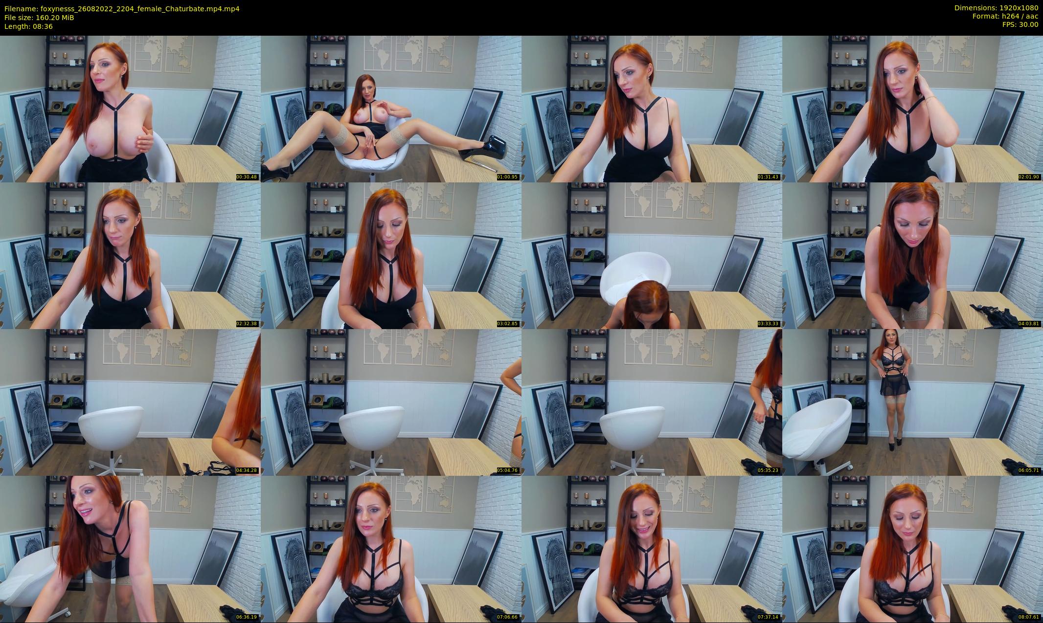 foxynesss — 9 minute Chaturbate female cam show recording, 1080p, Aug 26, 2022
