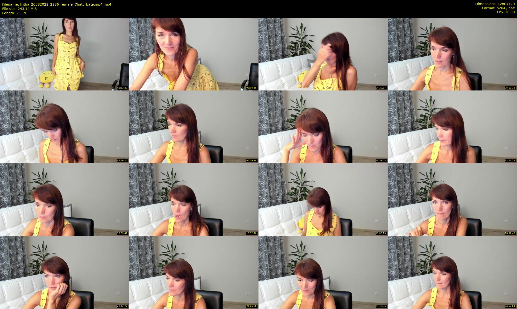 fritha — 27 minute Chaturbate female cam show recording, 720p, Aug 26, 2022