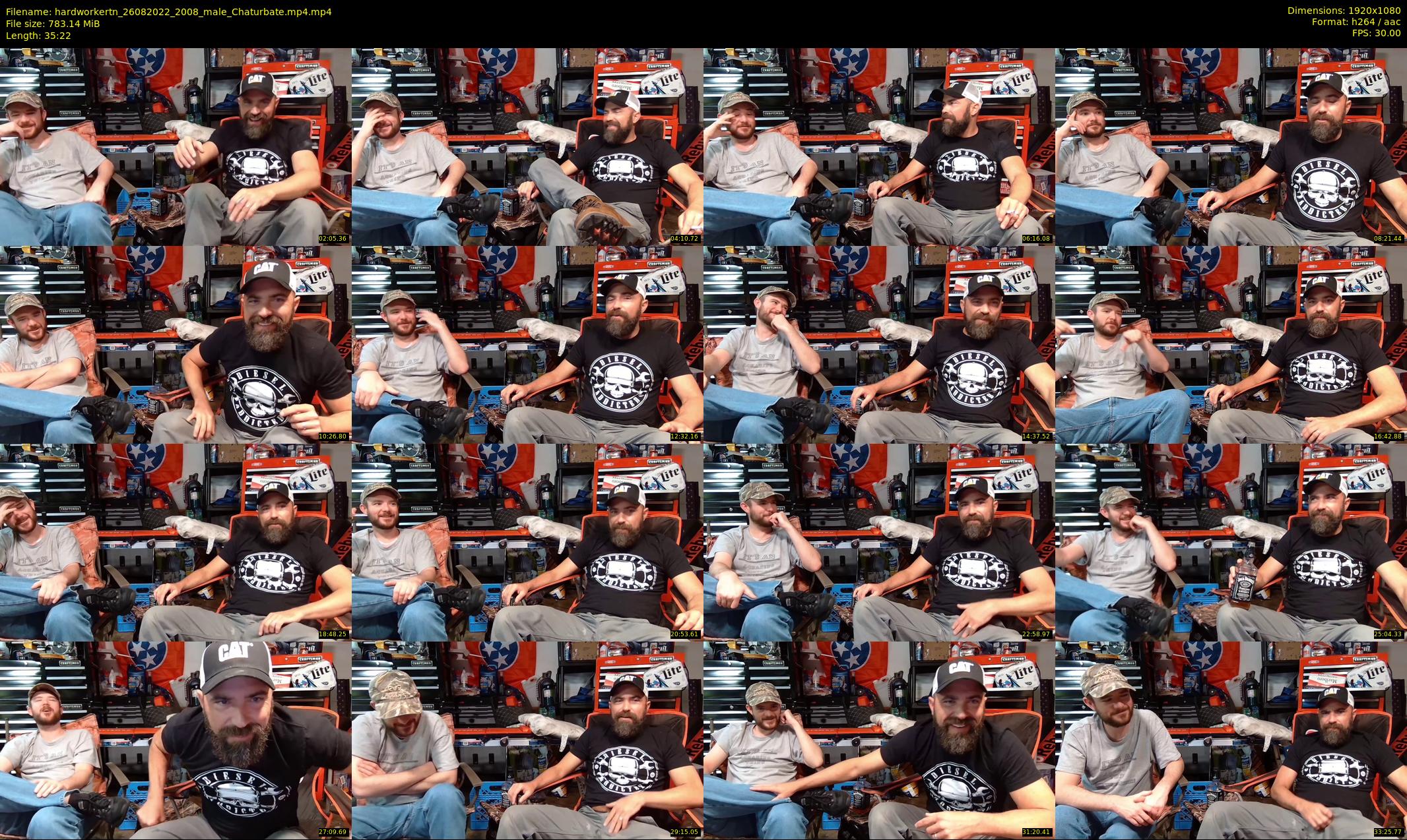 hardworkertn — 36 minute Chaturbate male cam show recording, 1080p, Aug 26, 2022