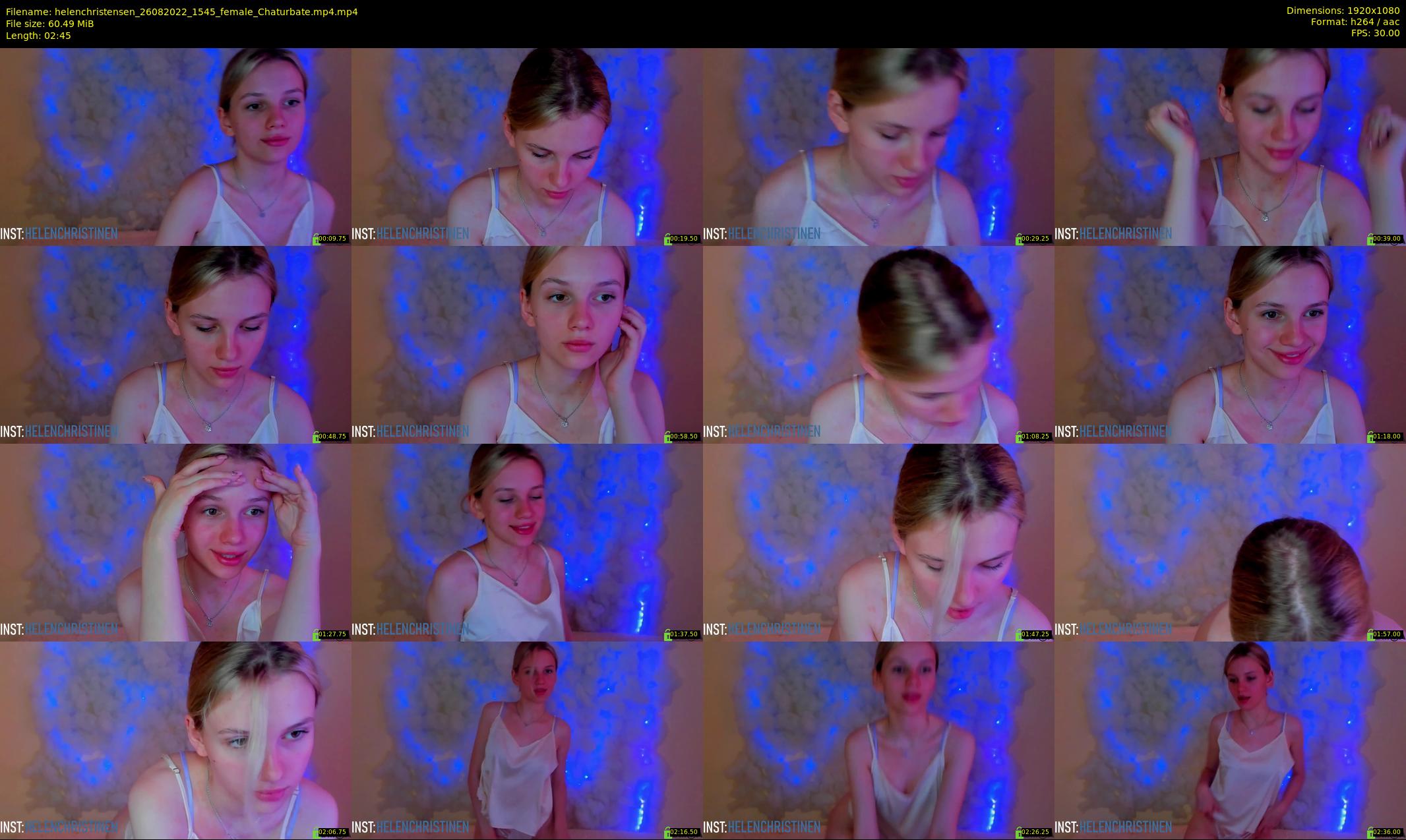 helenchristensen — 3 minute Chaturbate female cam show recording, 1080p, Aug 26, 2022