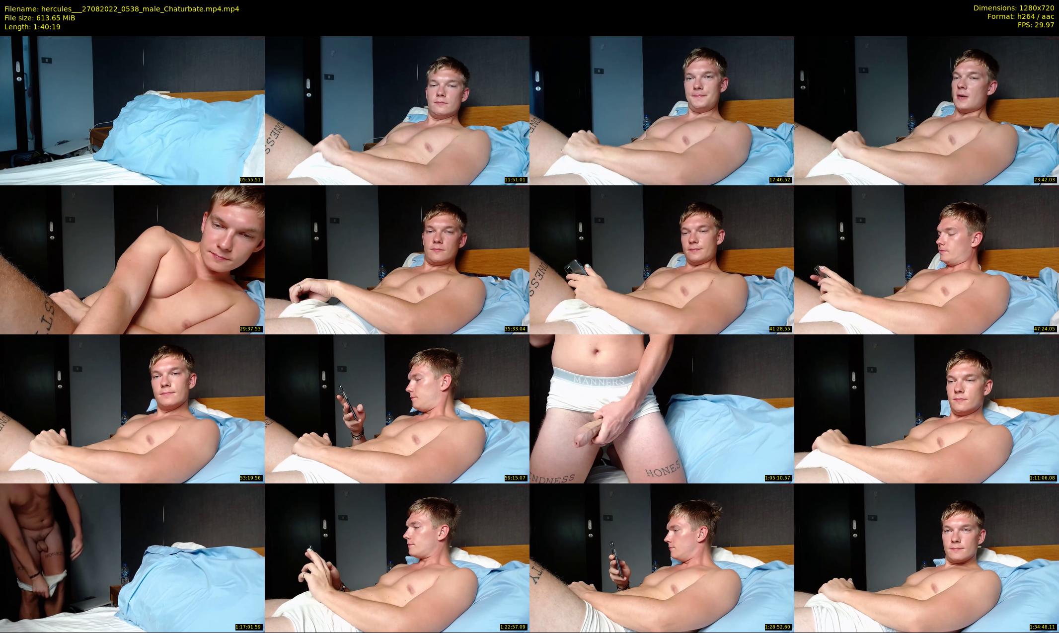 hercules__ — 101 minute Chaturbate male cam show recording, 720p, Aug 27, 2022