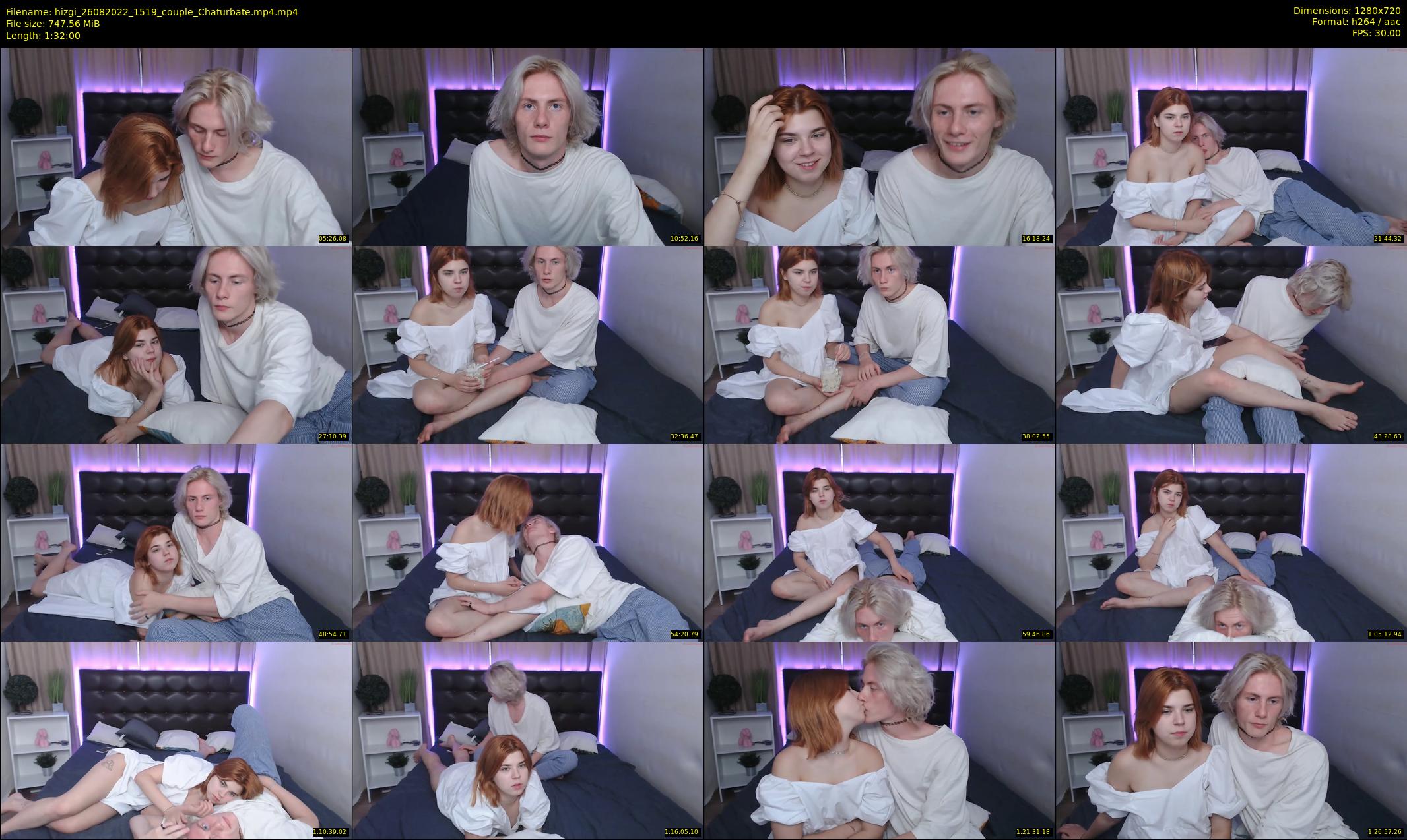 hizgi — 92 minute Chaturbate couple cam show recording, 720p, Aug 26, 2022