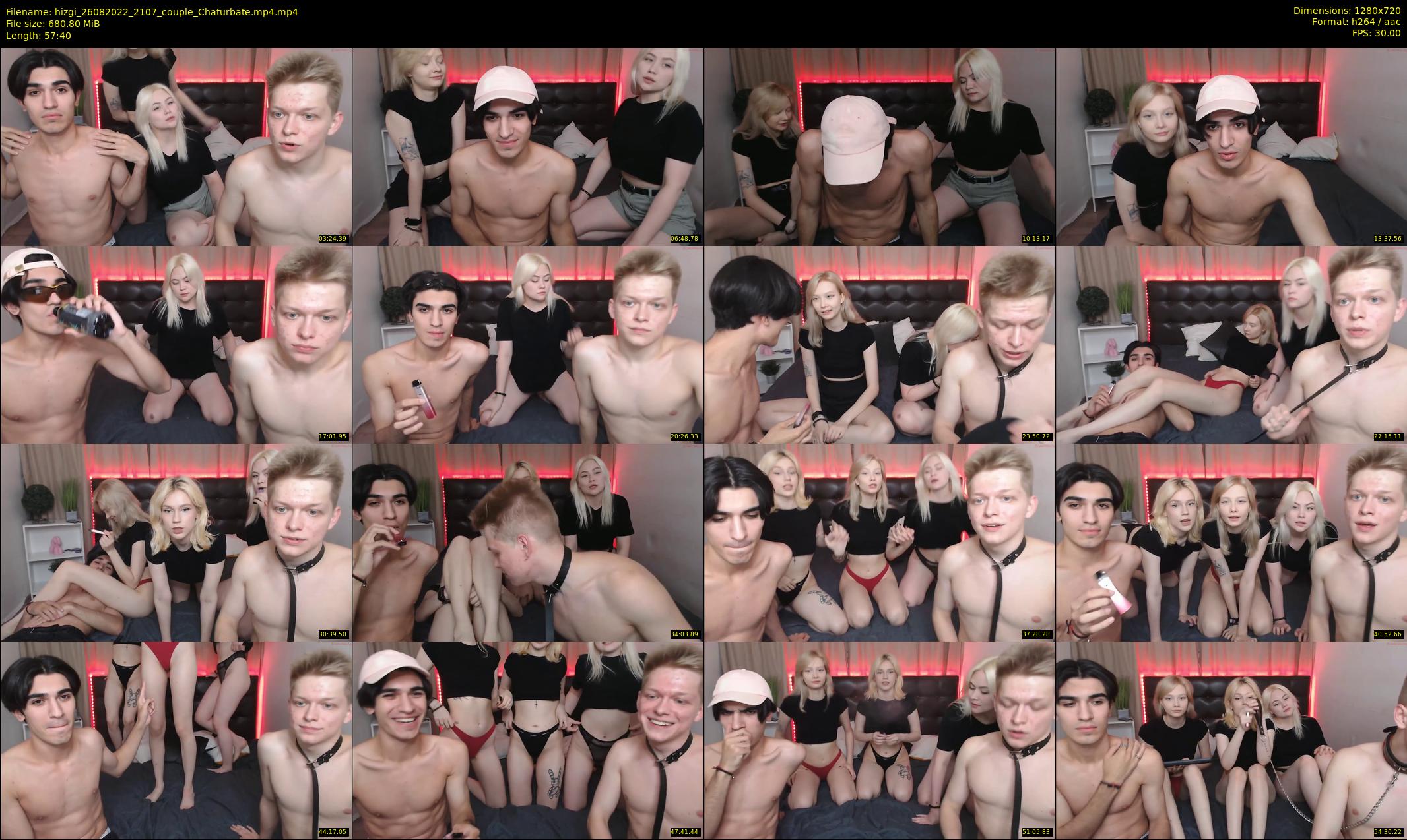 hizgi — 58 minute Chaturbate couple cam show recording, 720p, Aug 26, 2022