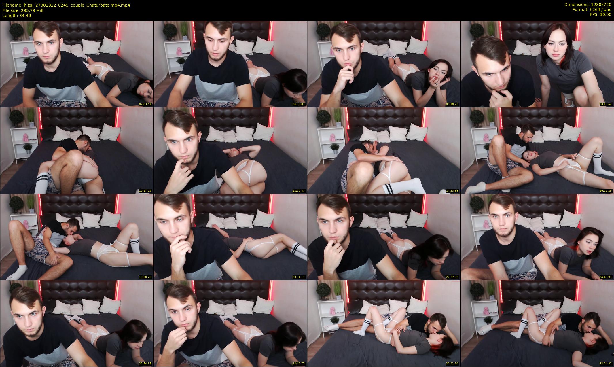 hizgi — 35 minute Chaturbate couple cam show recording, 720p, Aug 27, 2022