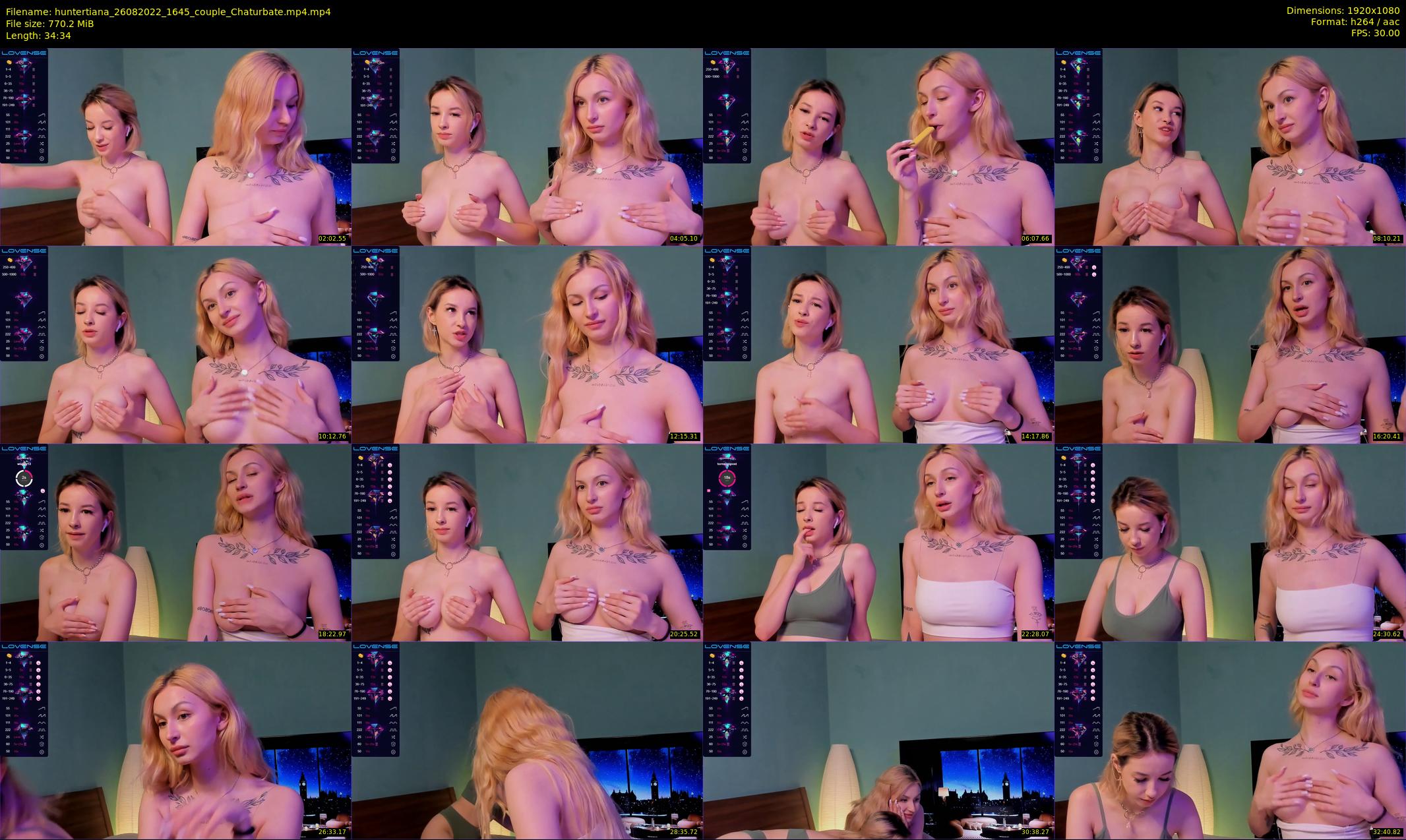 huntertiana — 35 minute Chaturbate female cam show recording, 1080p, Aug 26, 2022