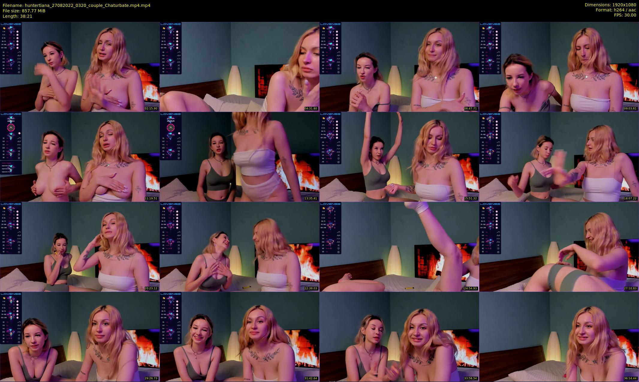 huntertiana — 39 minute Chaturbate female cam show recording, 1080p, Aug 27, 2022