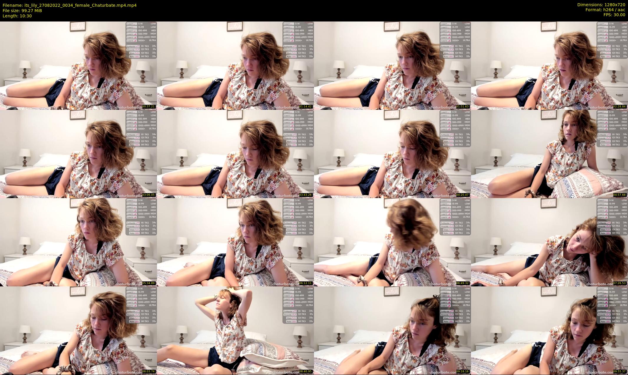 its_lily — 11 minute Chaturbate female cam show recording, 720p, Aug 27, 2022