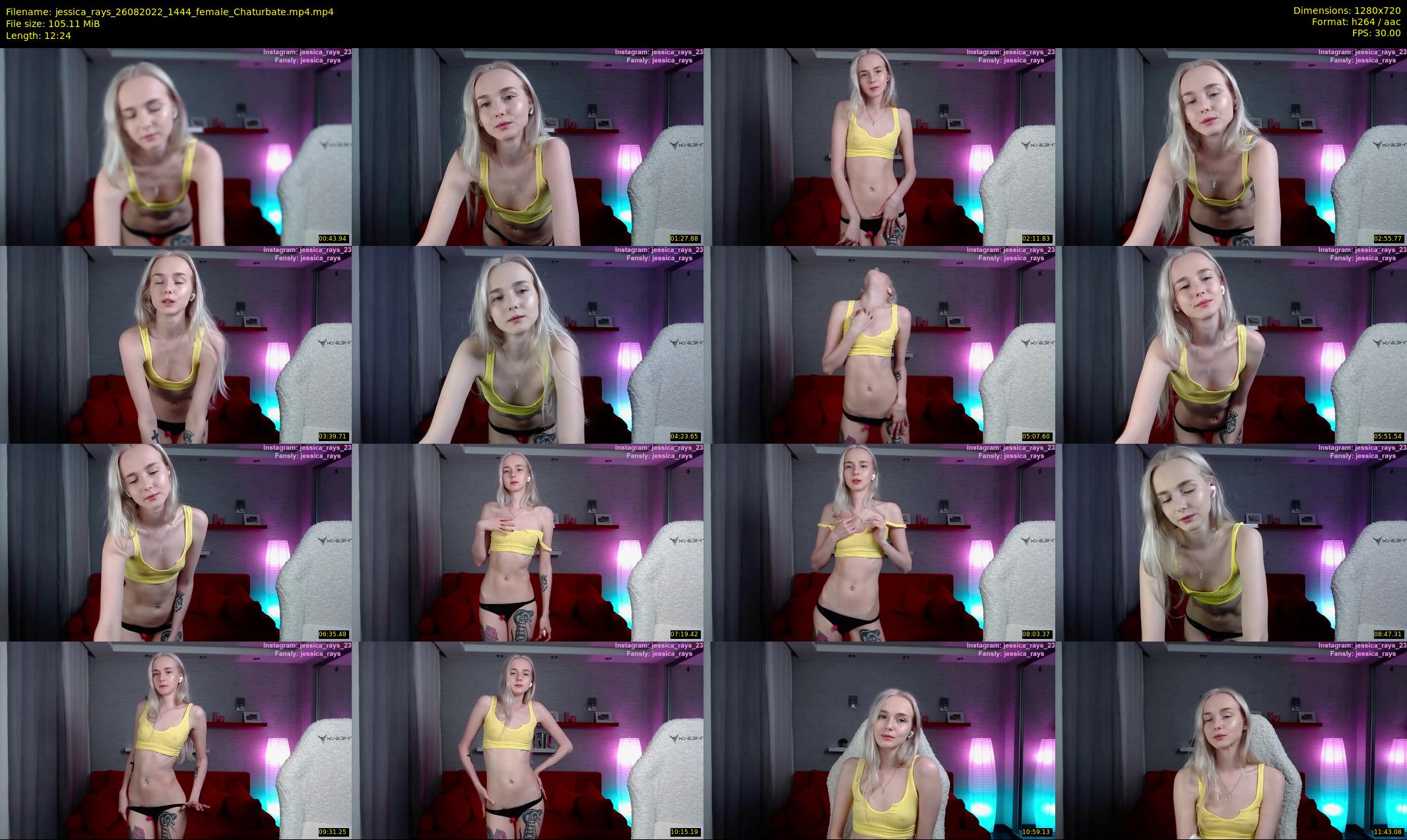jessica_rays — 13 minute Chaturbate couple cam show recording, 720p, Aug 26, 2022
