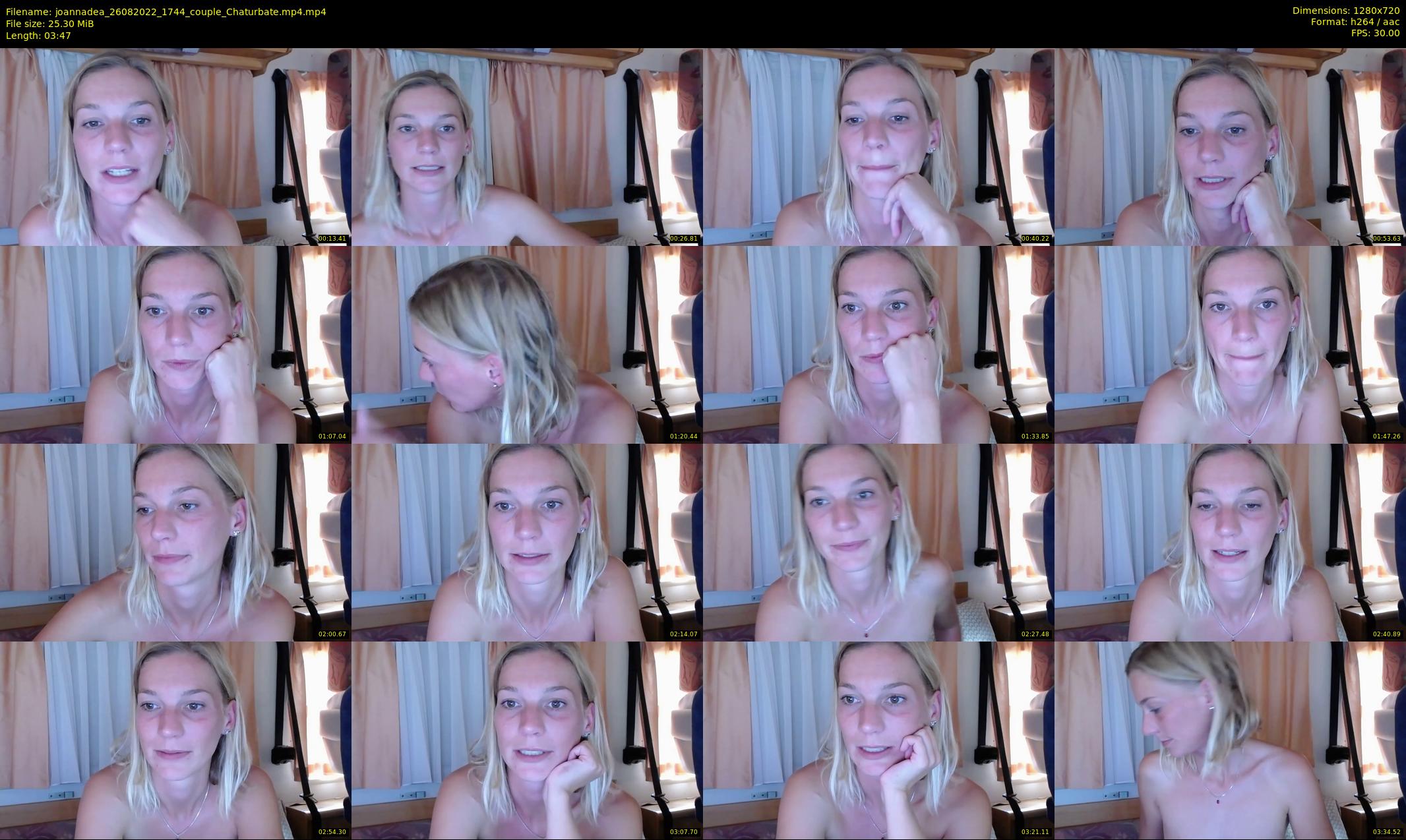 joannadea — 4 minute Chaturbate female cam show recording, 720p, Aug 26, 2022