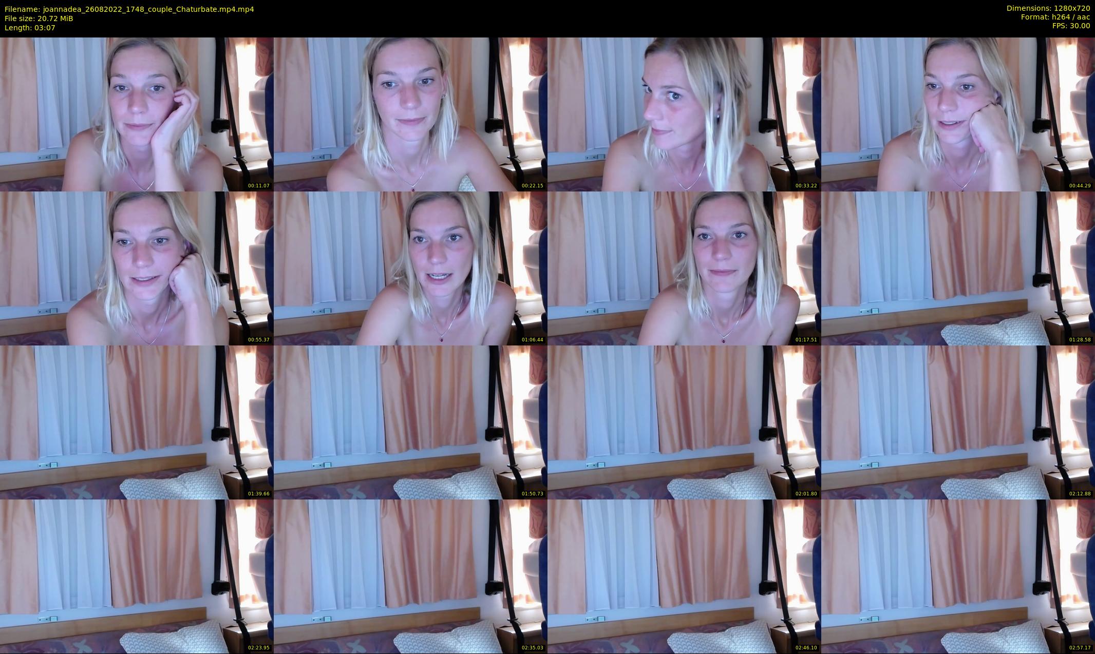 joannadea — 4 minute Chaturbate female cam show recording, 720p, Aug 26, 2022