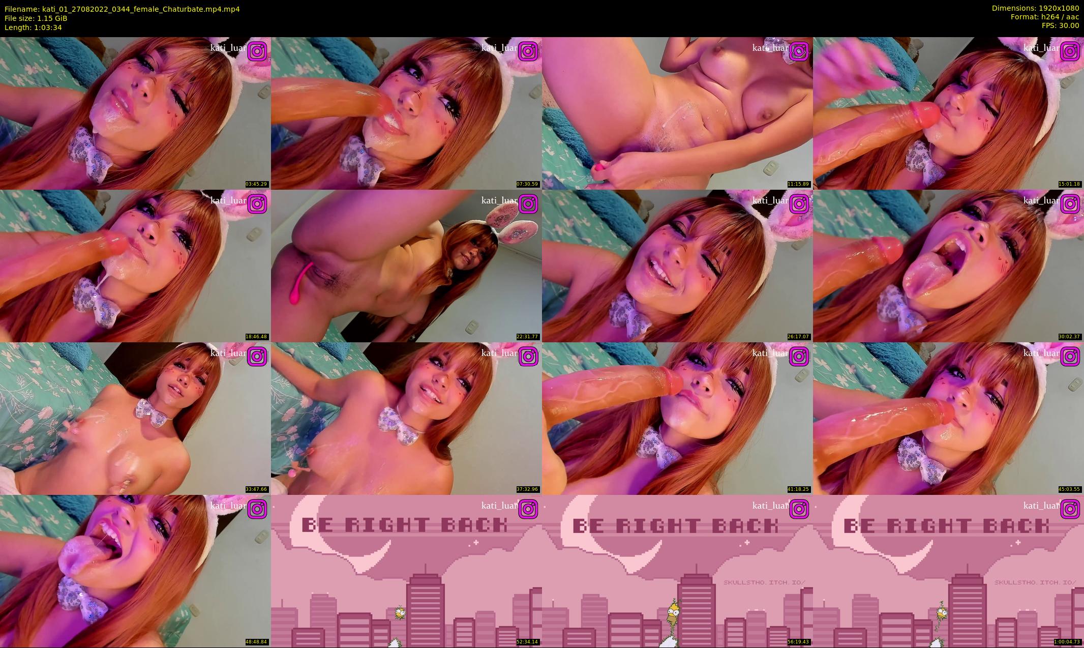 kati_01 — 64 minute Chaturbate female cam show recording, 1080p, Aug 27, 2022