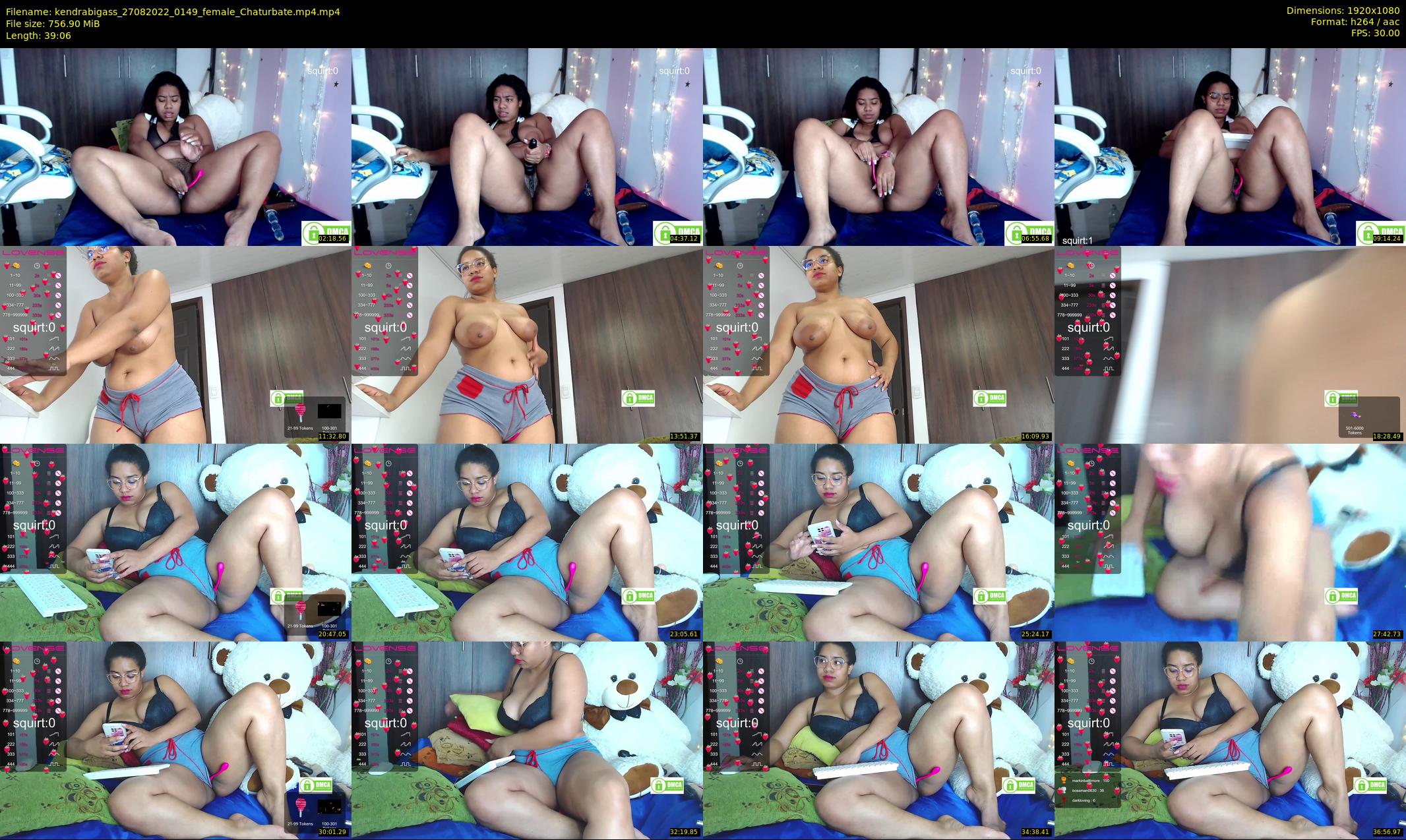 kendrabigass — 40 minute Chaturbate female cam show recording, 1080p, Aug 27, 2022