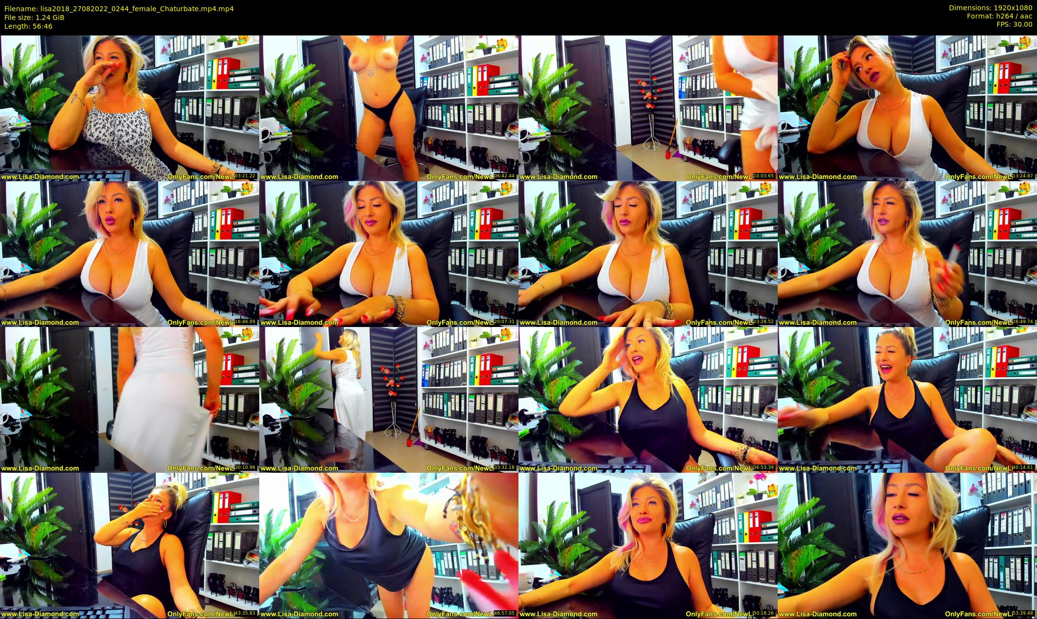 lisa2018 — 57 minute Chaturbate female cam show recording, 1080p, Aug 27, 2022