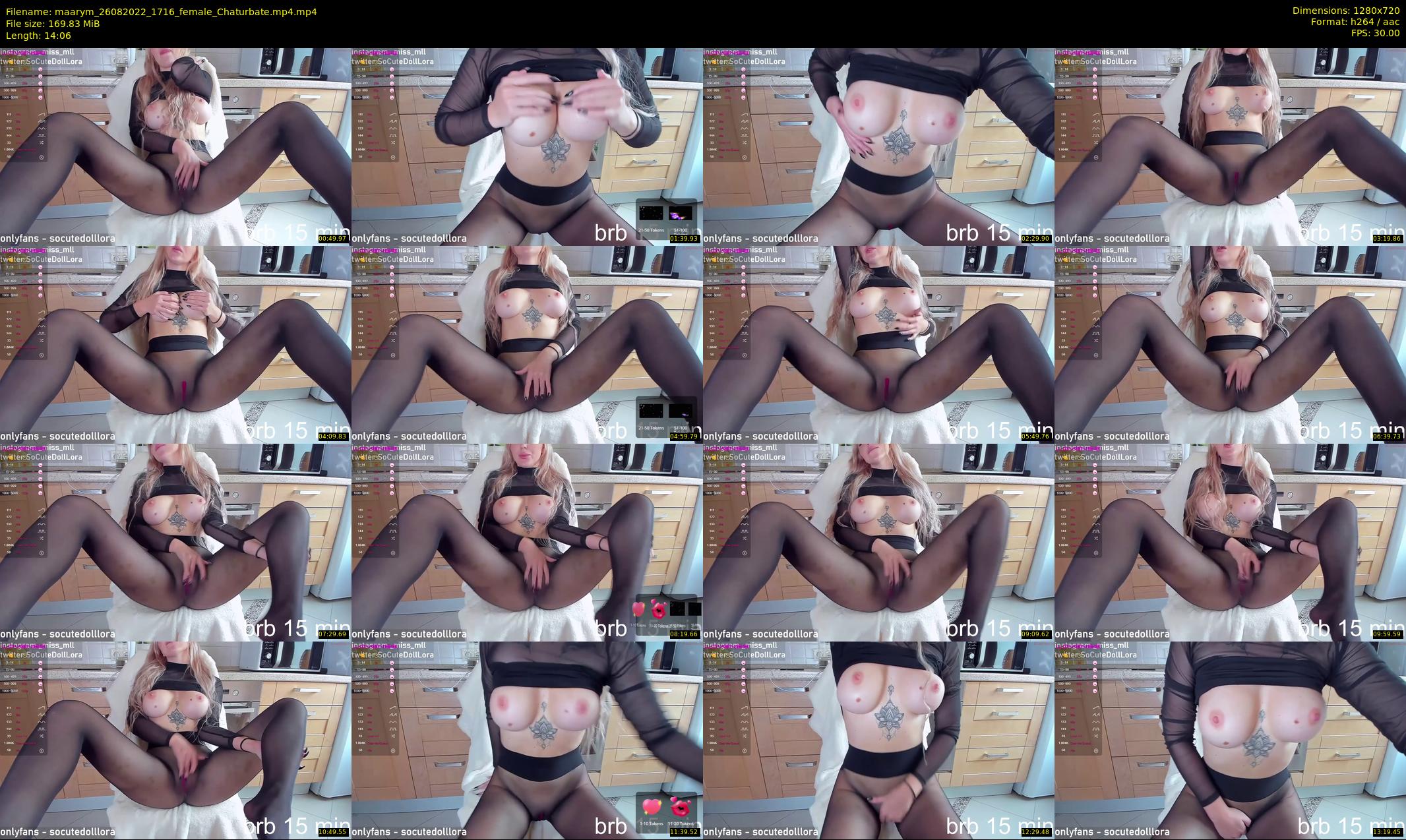 maarym — 15 minute Chaturbate couple cam show recording, 720p, Aug 26, 2022