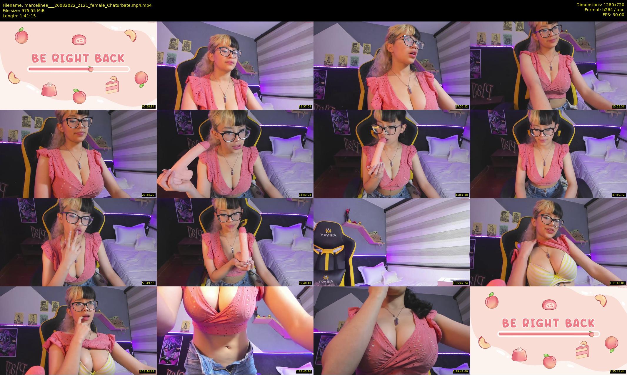 marcelinee__ — 102 minute Chaturbate female cam show recording, 720p, Aug 26, 2022