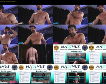 maximus_787 — 6 minute Chaturbate male cam show recording, 1080p, Aug 27, 2022