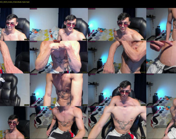 metatron_muscle — 13 minute Chaturbate male cam show recording, 1080p, Aug 27, 2022