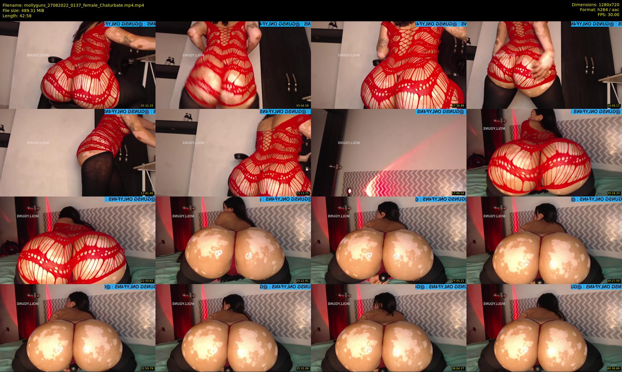 mollyguns — 43 minute Chaturbate female cam show recording, 720p, Aug 27, 2022
