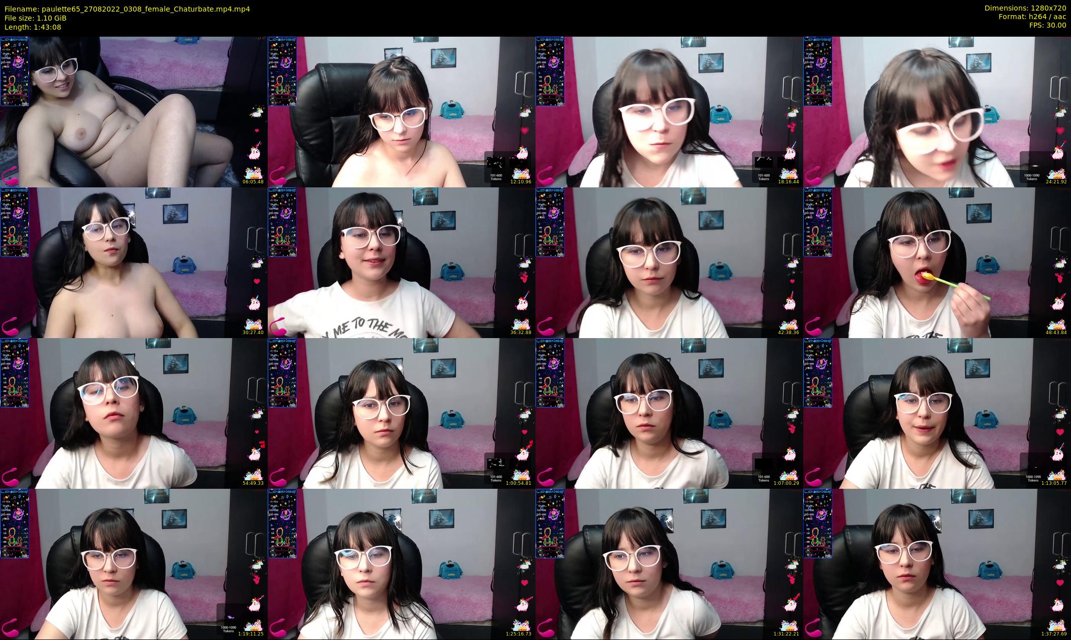 paulette65 — 104 minute Chaturbate female cam show recording, 720p, Aug 27, 2022