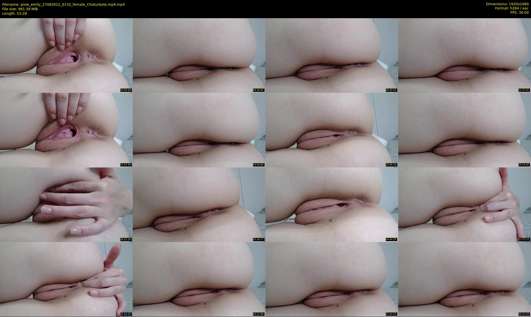 pixie_emily — 54 minute Chaturbate female cam show recording, 1080p, Aug 27, 2022