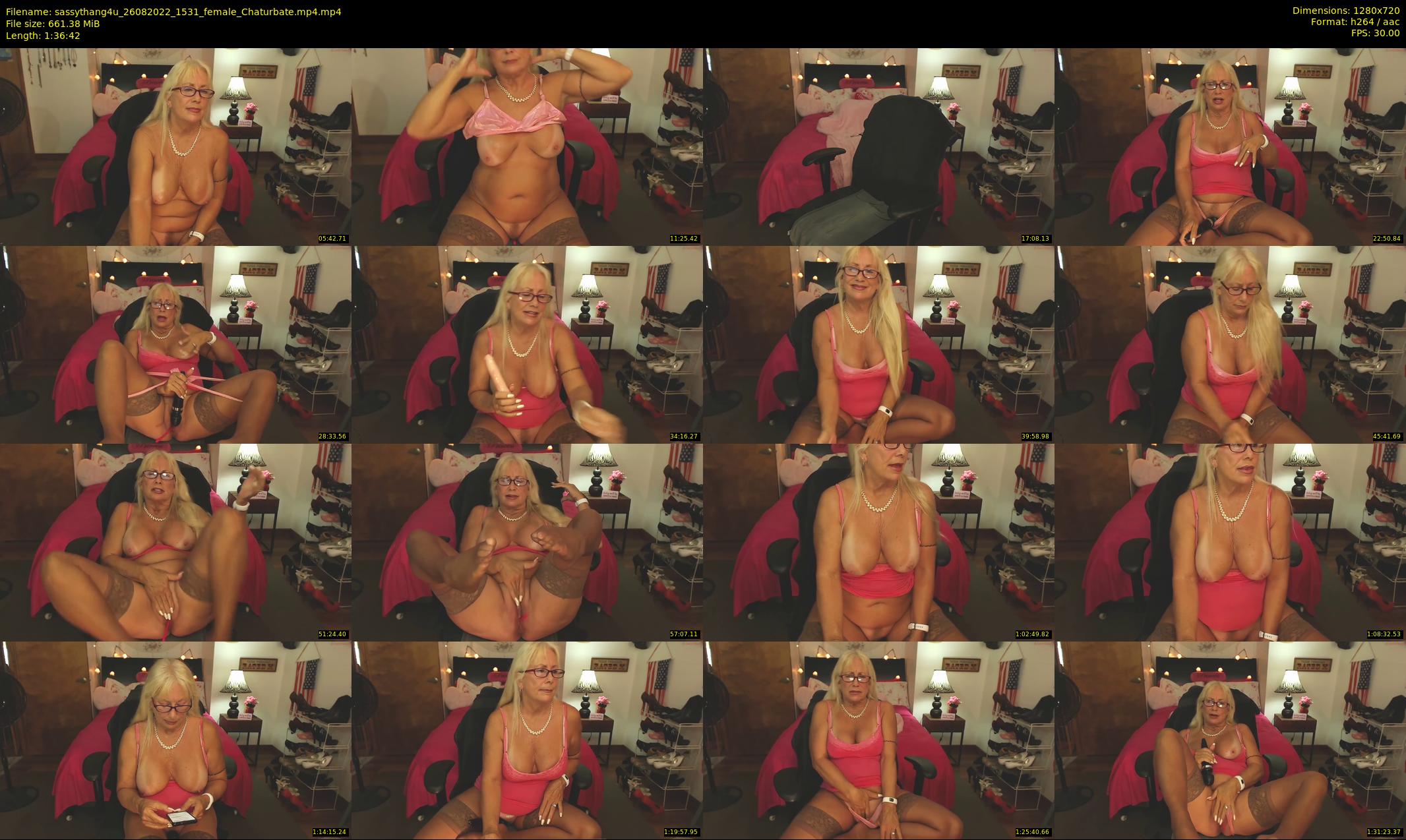 sassythang4u — 97 minute Chaturbate female cam show recording, 720p, Aug 26, 2022