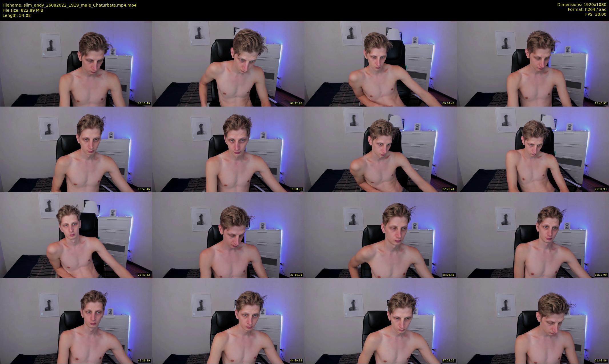 slim_andy — 55 minute Chaturbate male cam show recording, 1080p, Aug 26, 2022