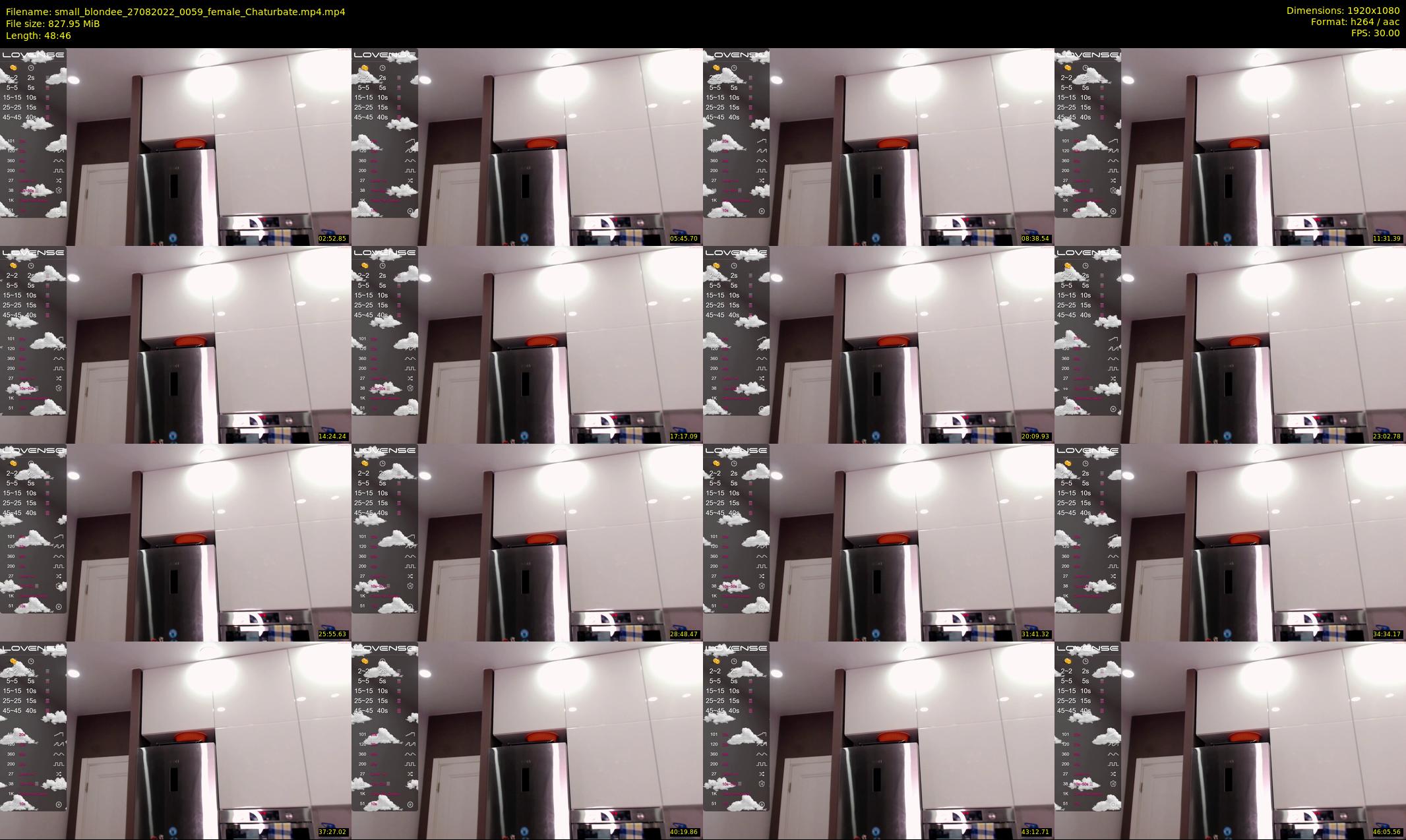 small_blondee — 49 minute Chaturbate female cam show recording, 1080p, Aug 27, 2022