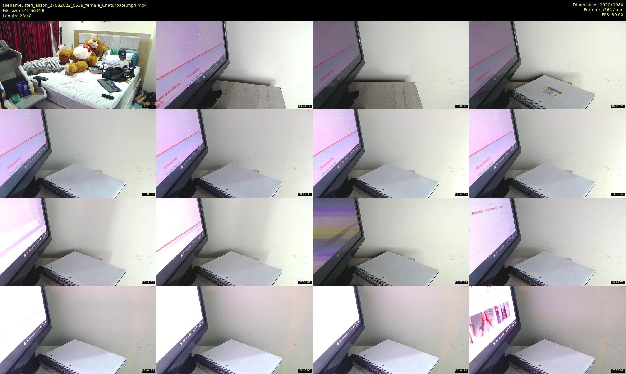 stefi_alizon — 29 minute Chaturbate female cam show recording, 1080p, Aug 27, 2022