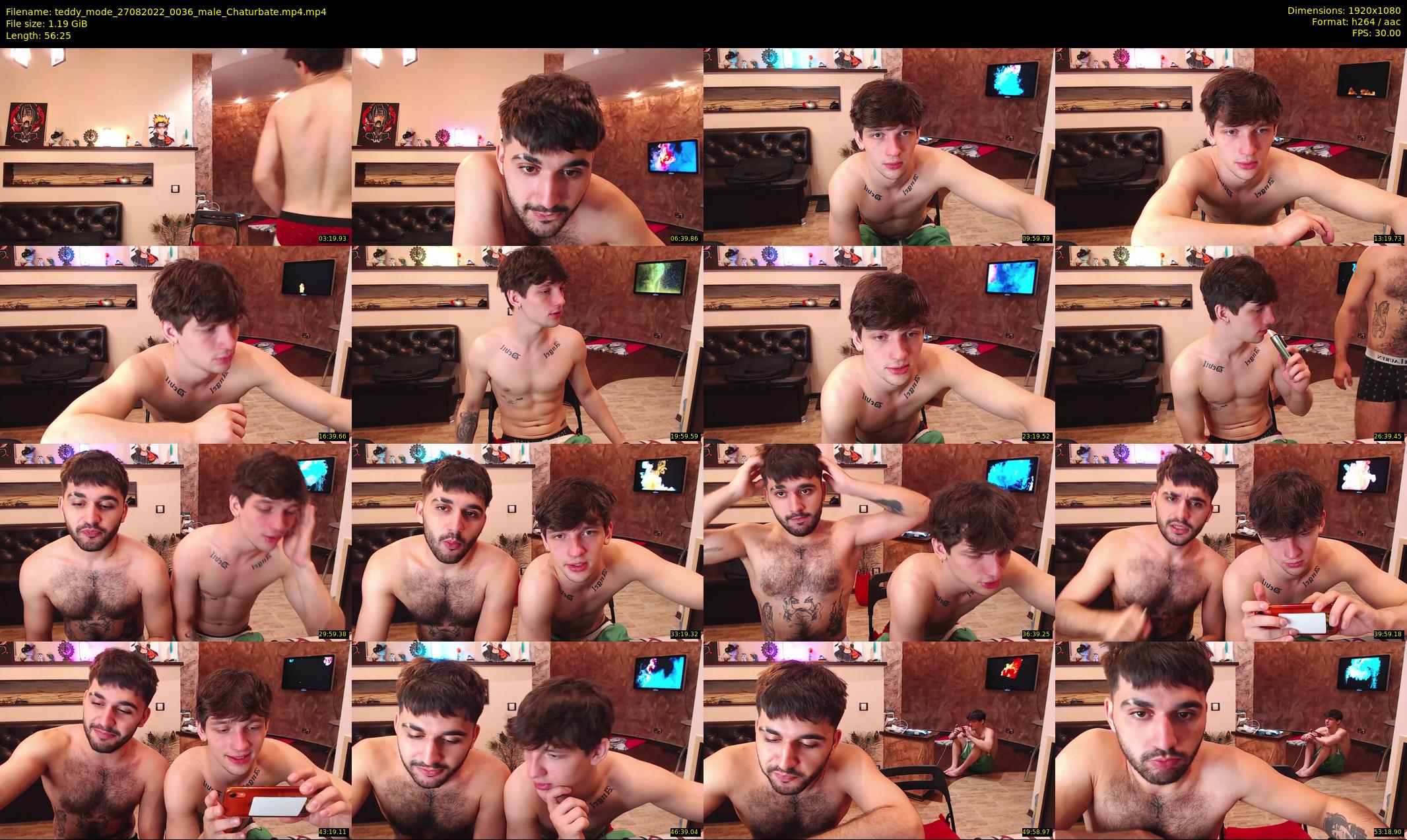 teddy_mode — 57 minute Chaturbate couple cam show recording, 1080p, Aug 27, 2022