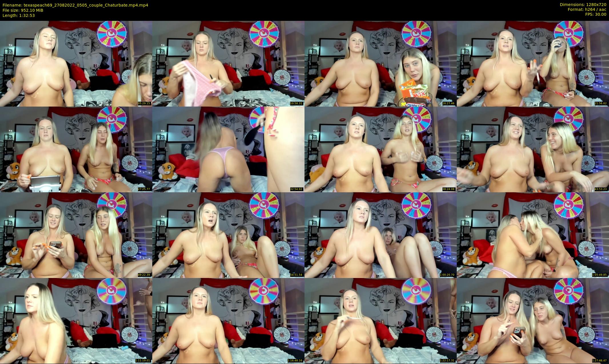 texaspeach69 — 93 minute Chaturbate female cam show recording, 720p, Aug 27, 2022