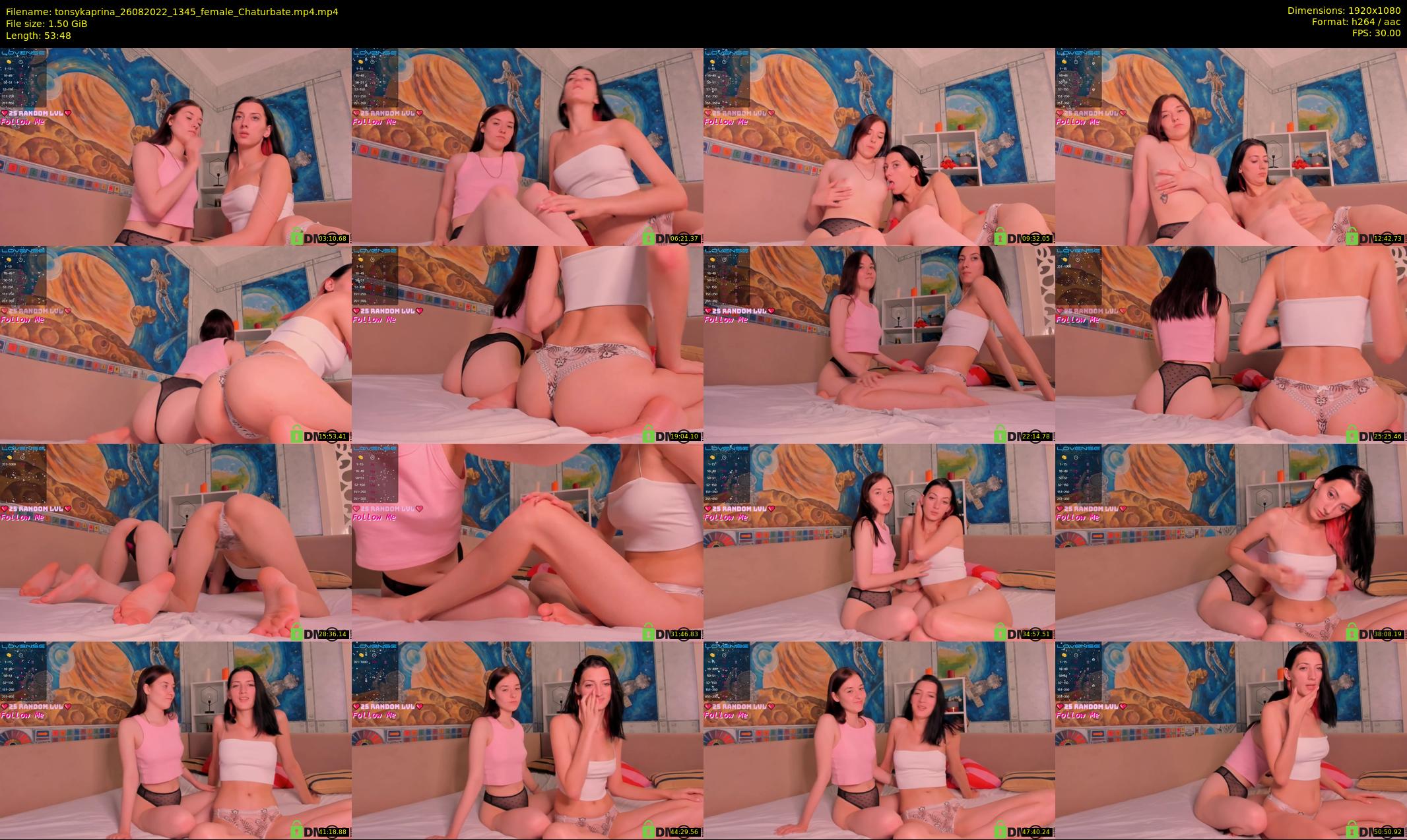 tonsykaprina — 54 minute Chaturbate couple cam show recording, 1080p, Aug 26, 2022