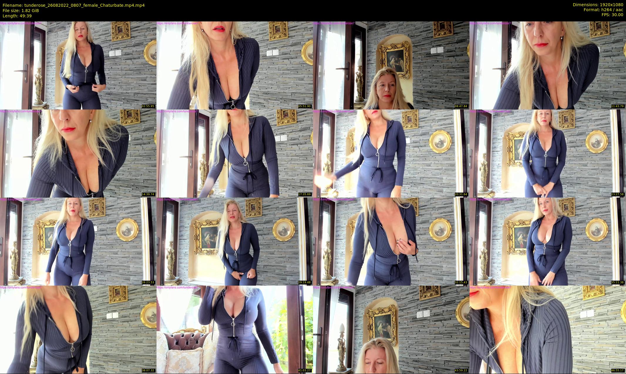 tunderose — 50 minute Chaturbate female cam show recording, 1080p, Aug 26, 2022