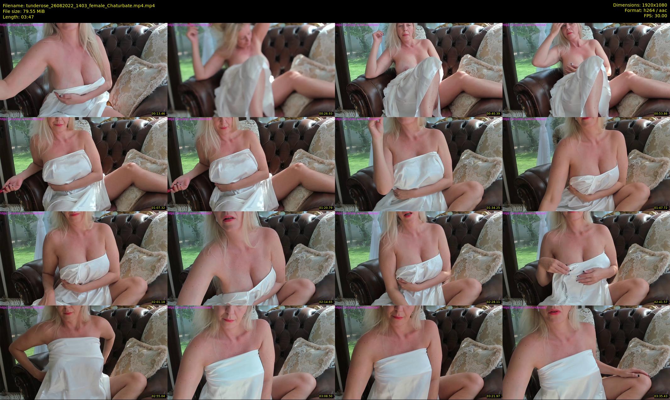 tunderose — 4 minute Chaturbate female cam show recording, 1080p, Aug 26, 2022