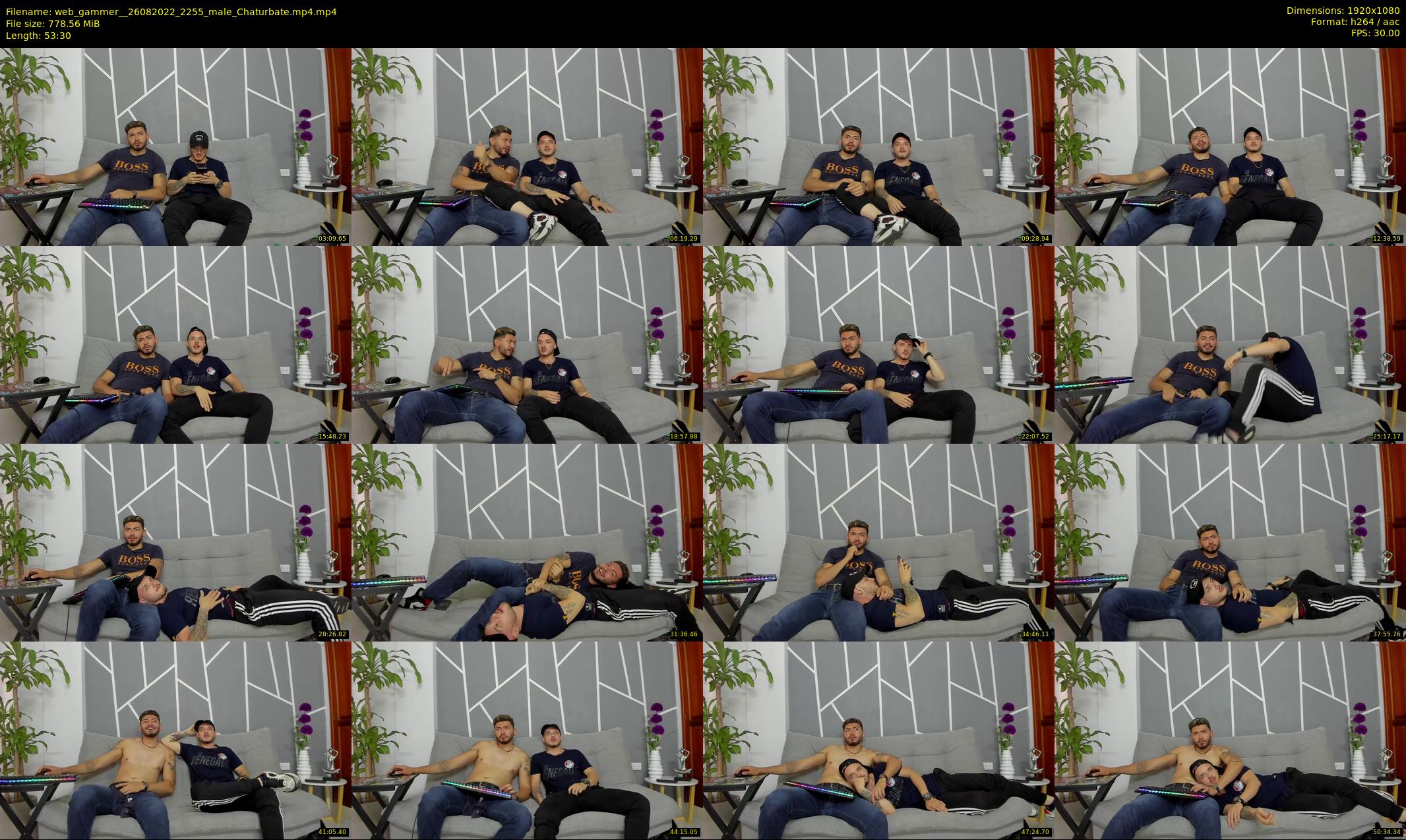 web_gammer_ — 54 minute Chaturbate male cam show recording, 1080p, Aug 26, 2022