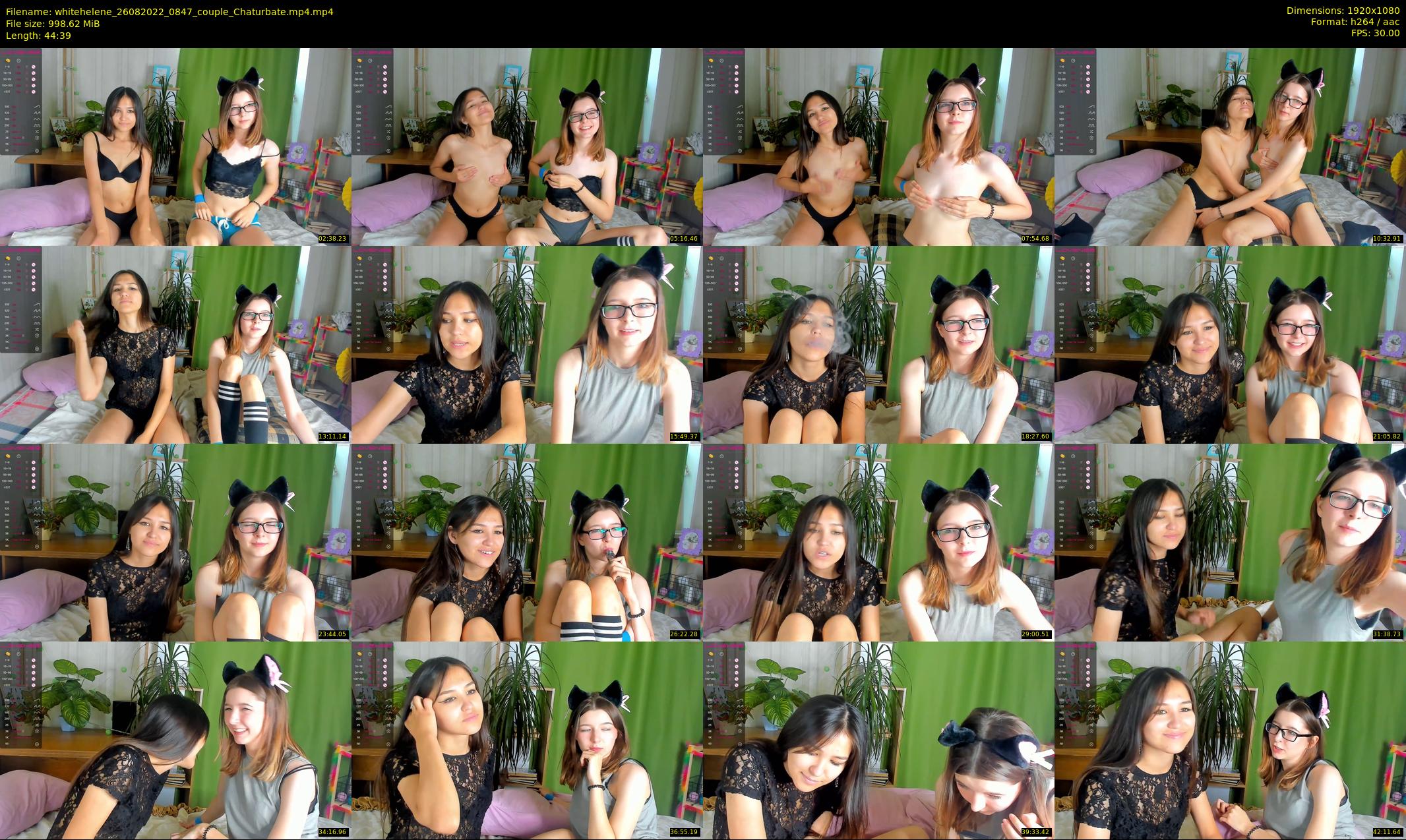 whitehelene — 45 minute Chaturbate female cam show recording, 1080p, Aug 26, 2022