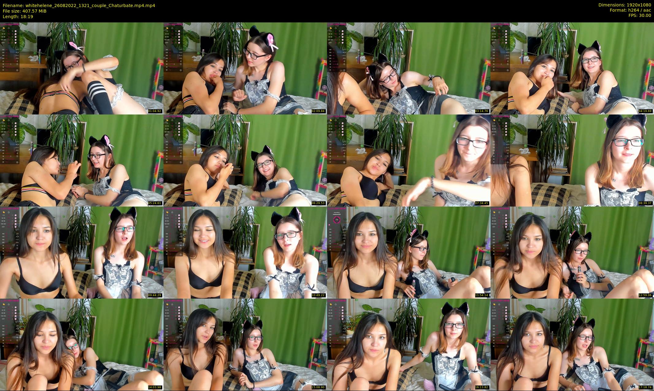 whitehelene — 19 minute Chaturbate female cam show recording, 1080p, Aug 26, 2022