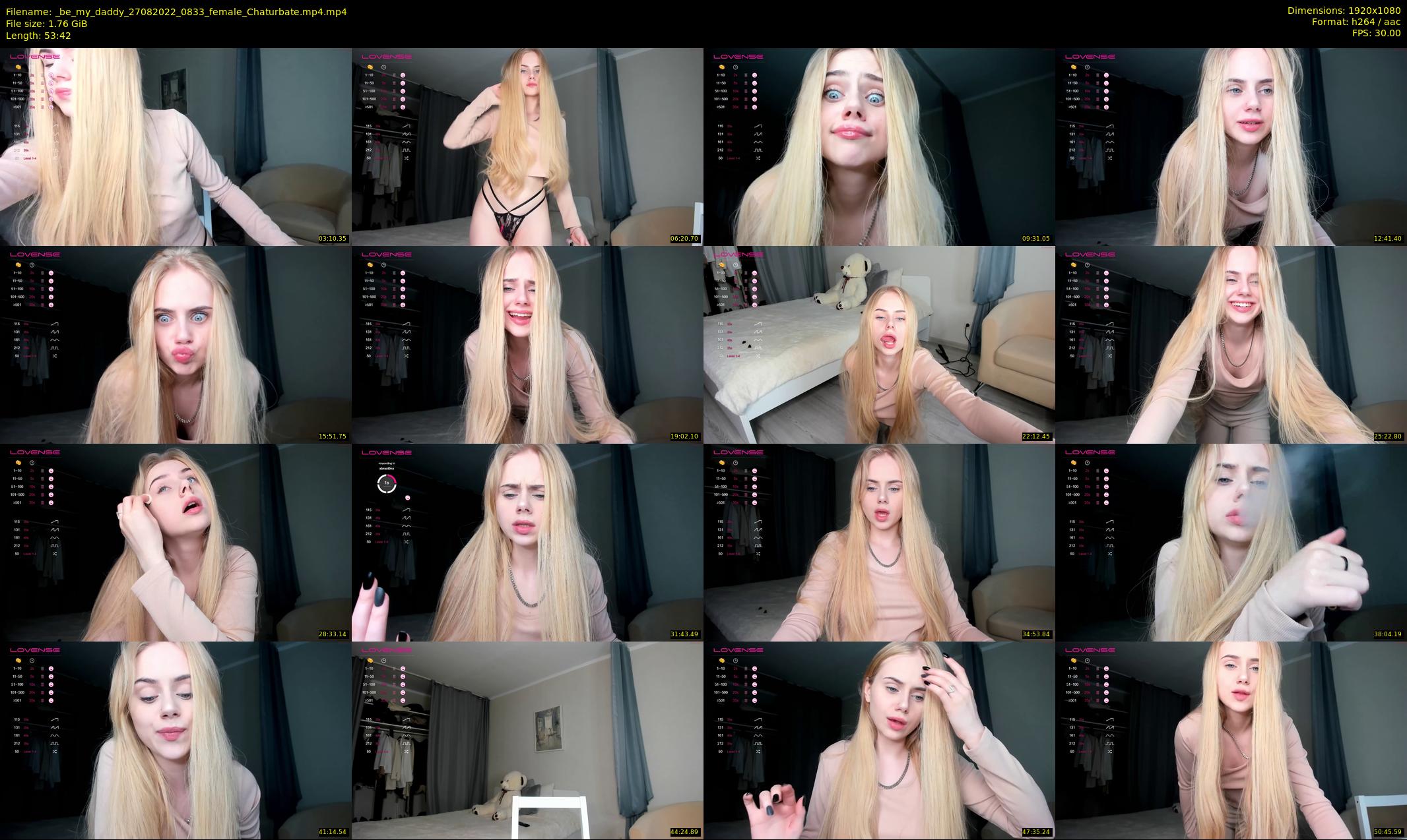 _be_my_daddy — 54 minute Chaturbate female cam show recording, 1080p, Aug 27, 2022