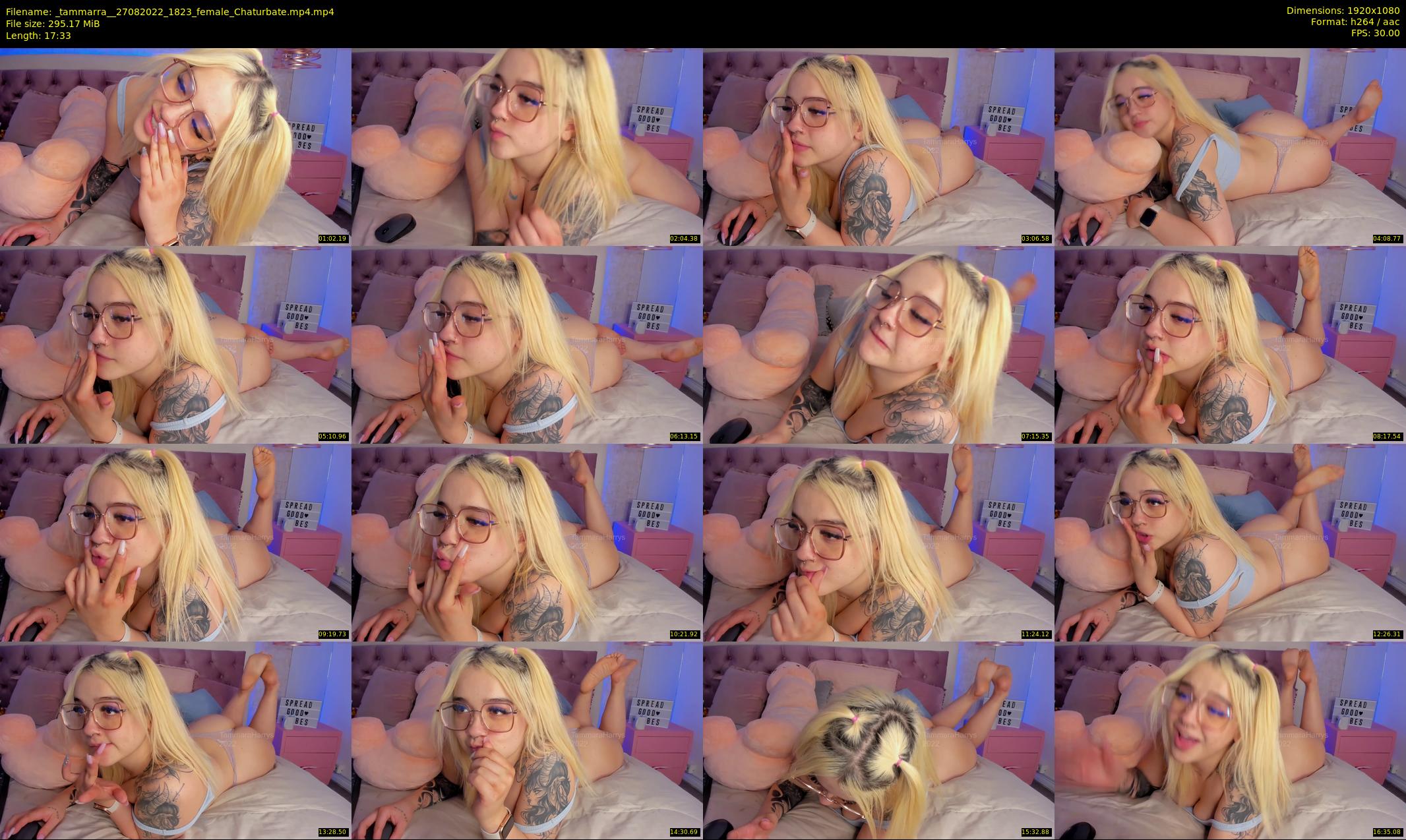 _tammarra_ — 18 minute Chaturbate female cam show recording, 1080p, Aug 27, 2022