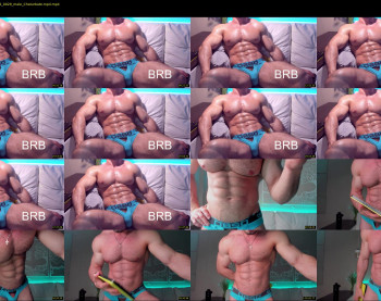 adam_muscle_ — 71 minute Chaturbate male cam show recording, 1080p, Aug 28, 2022