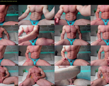 adam_muscle_ — 25 minute Chaturbate male cam show recording, 1080p, Aug 28, 2022