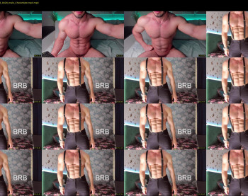 adam_muscle_ — 71 minute Chaturbate male cam show recording, 1080p, Aug 28, 2022
