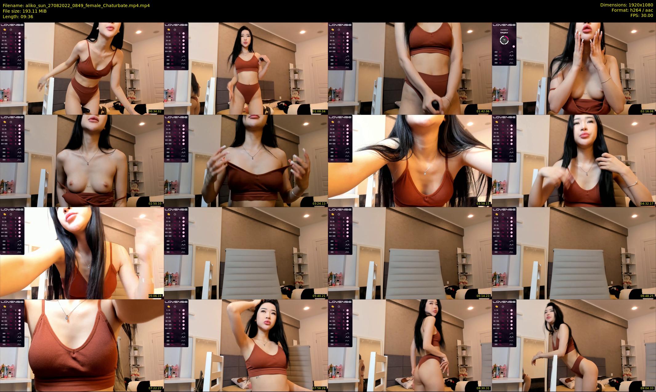 aliko_sun — 10 minute Chaturbate female cam show recording, 1080p, Aug 27, 2022