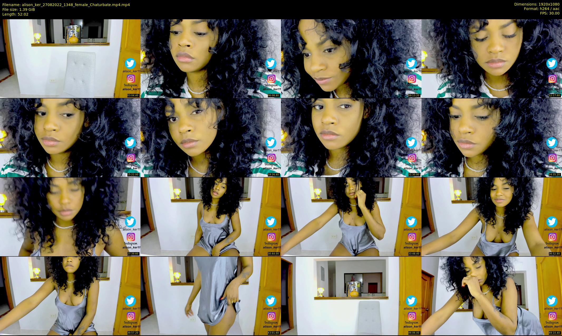 alison_ker — 53 minute Chaturbate female cam show recording, 1080p, Aug 27, 2022
