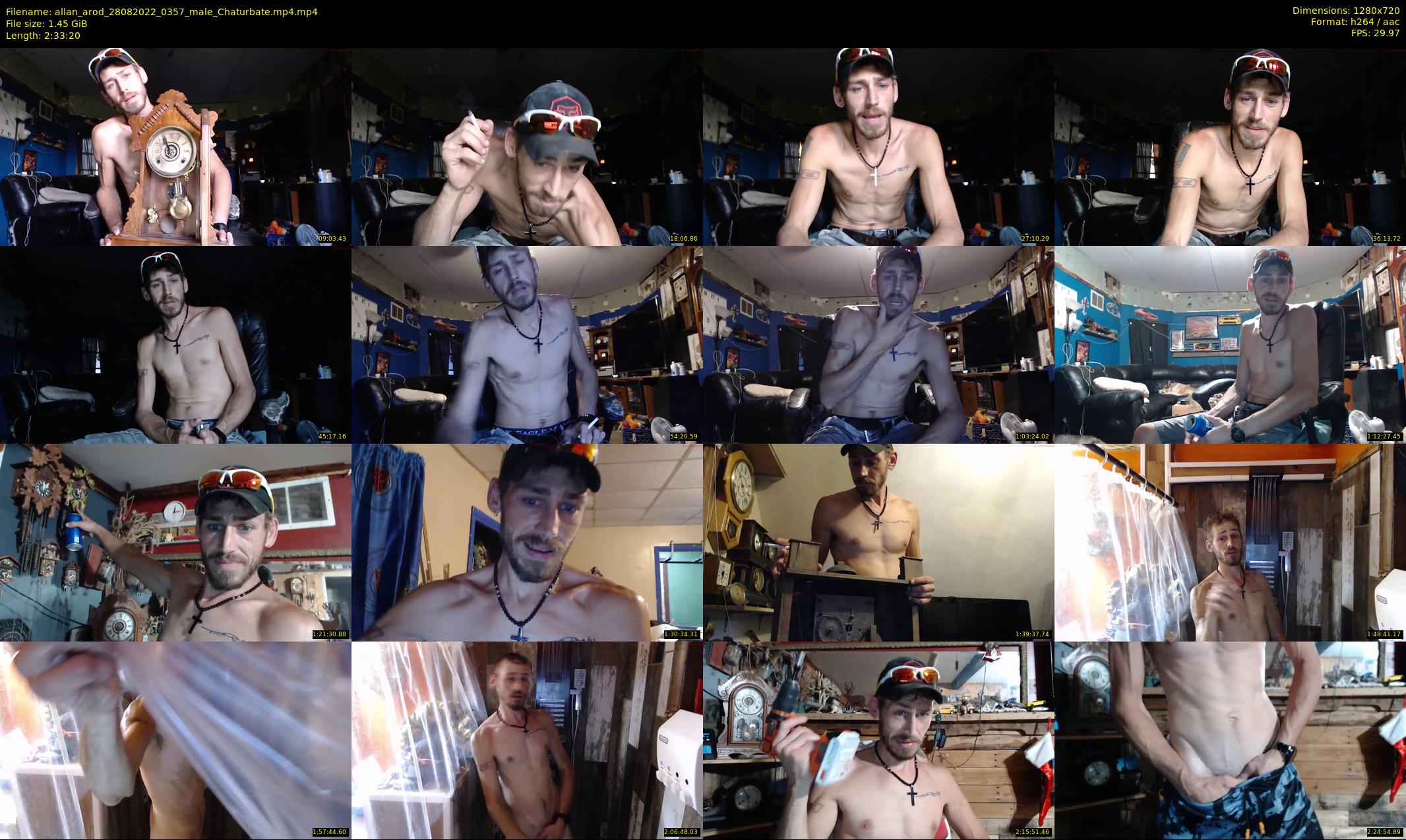 allan_arod — 154 minute Chaturbate male cam show recording, 720p, Aug 28, 2022