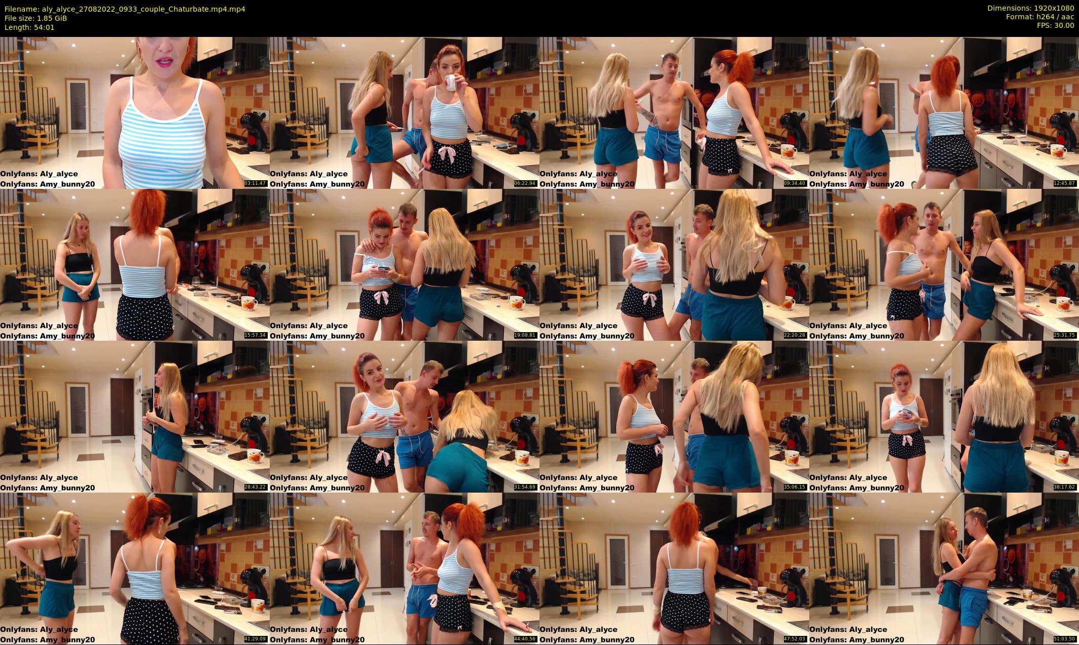 aly_alyce — 55 minute Chaturbate female cam show recording, 1080p, Aug 27, 2022