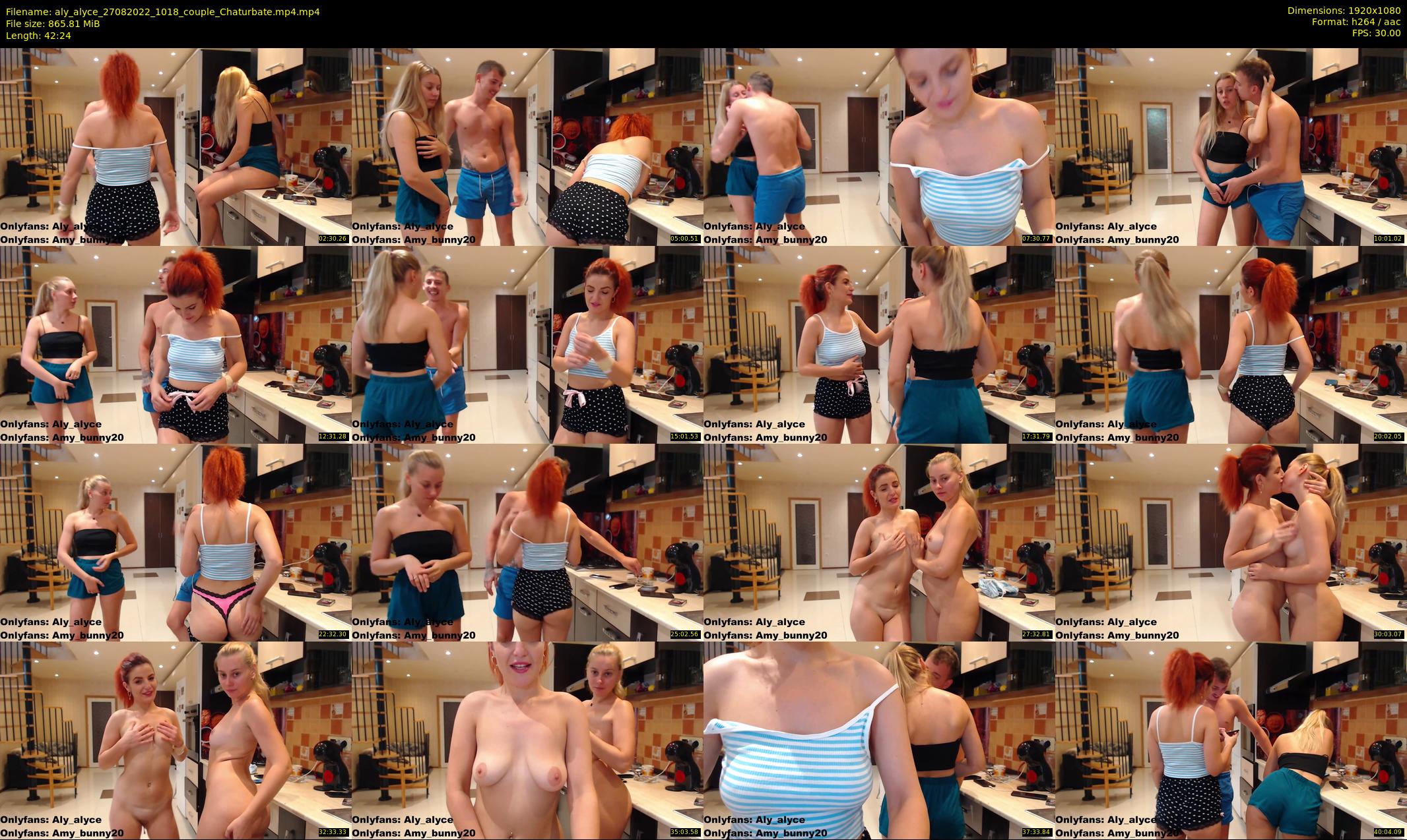 aly_alyce — 43 minute Chaturbate female cam show recording, 1080p, Aug 27, 2022