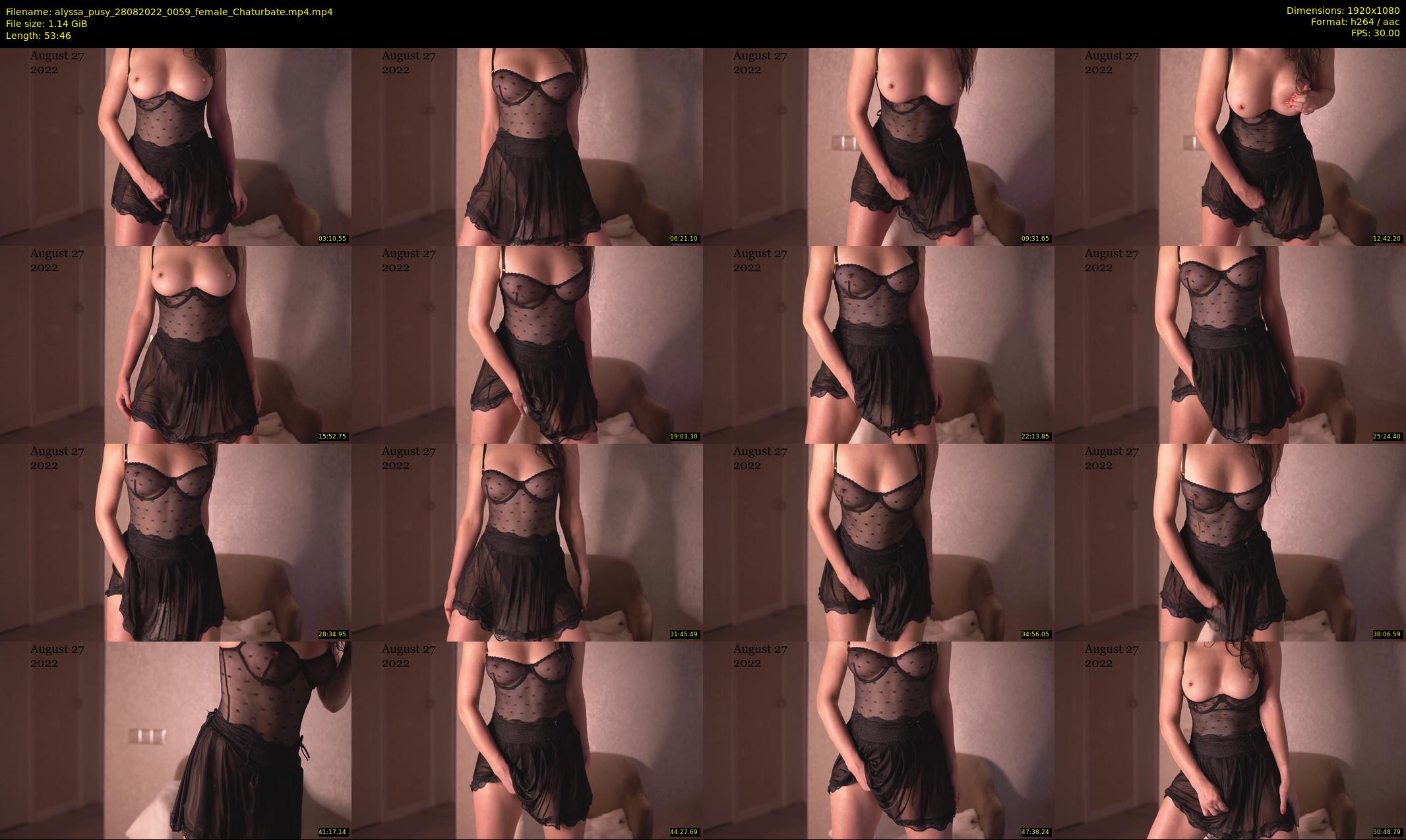 alyssa_pusy — 54 minute Chaturbate couple cam show recording, 1080p, Aug 28, 2022