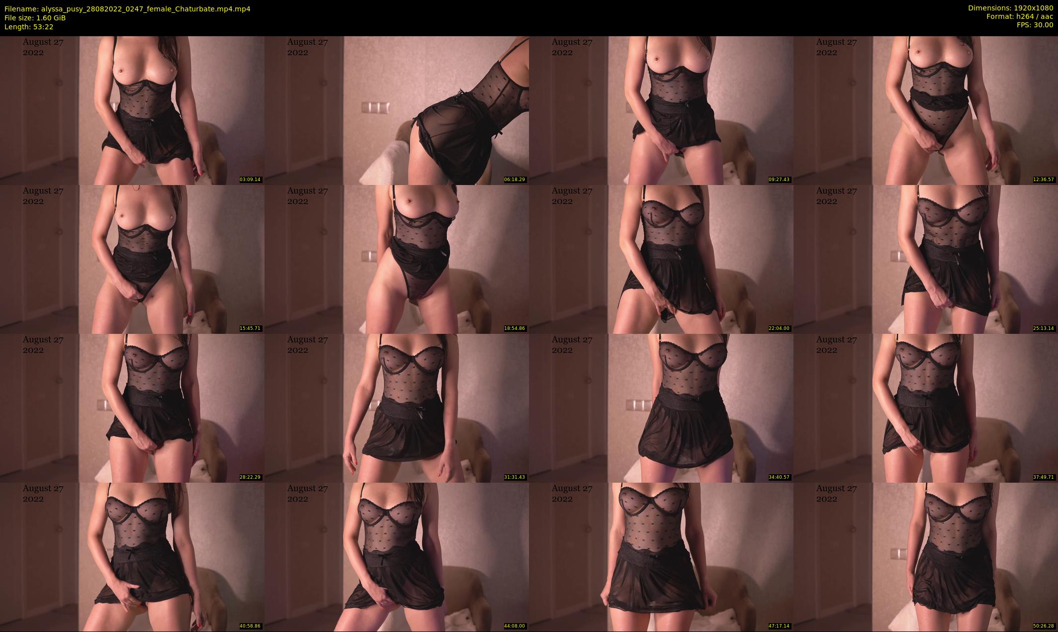 alyssa_pusy — 54 minute Chaturbate couple cam show recording, 1080p, Aug 28, 2022