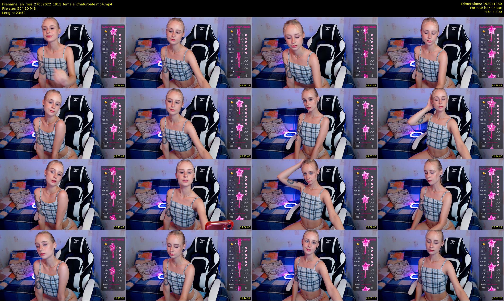 an_ross — 24 minute Chaturbate female cam show recording, 1080p, Aug 27, 2022