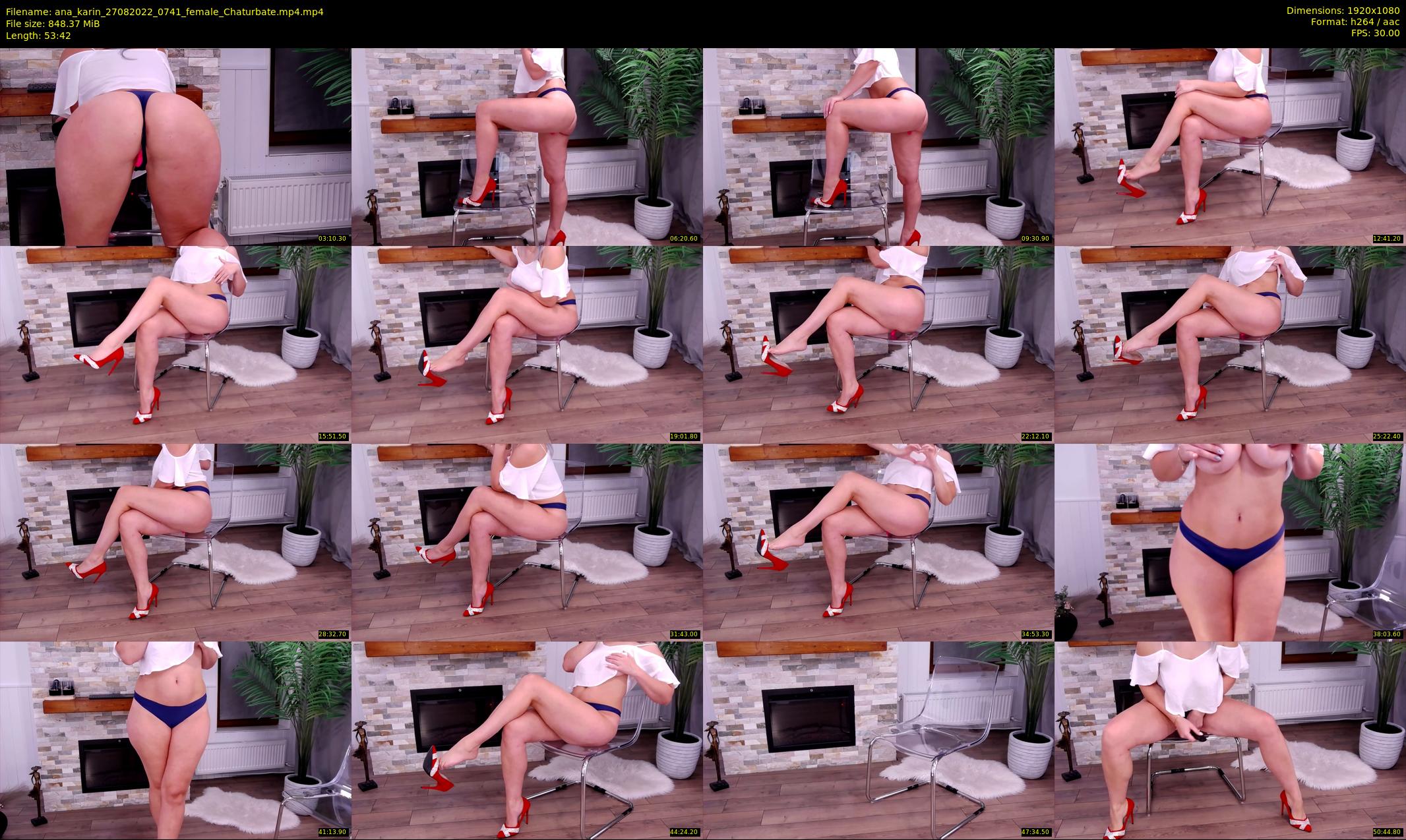 ana_karin — 54 minute Chaturbate female cam show recording, 1080p, Aug 27, 2022